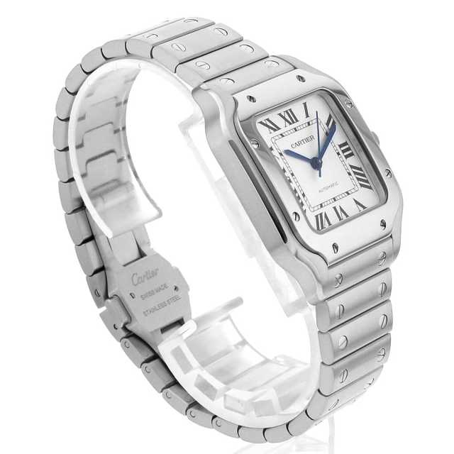WSSA0029 シルバー Cartier（カルティエ）サントス ドゥ カルティエ MM