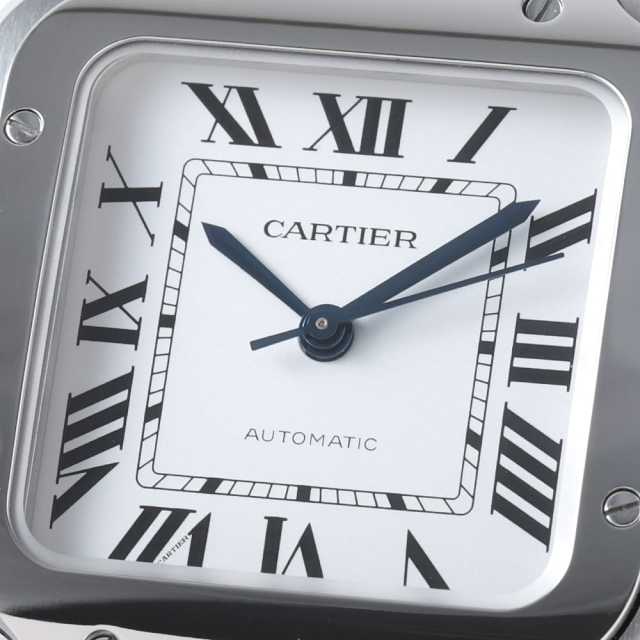 WSSA0029 シルバー Cartier（カルティエ）サントス ドゥ カルティエ MM