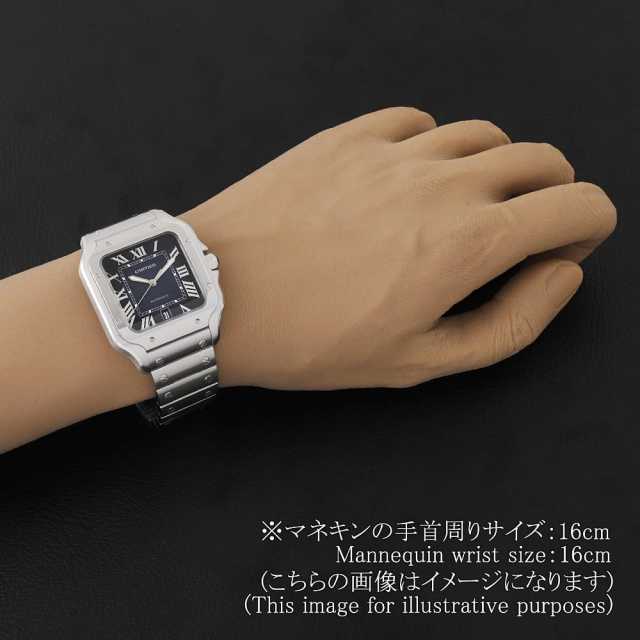 WSSA0030 ブルー Cartier（カルティエ）サントス ドゥ カルティエ LM