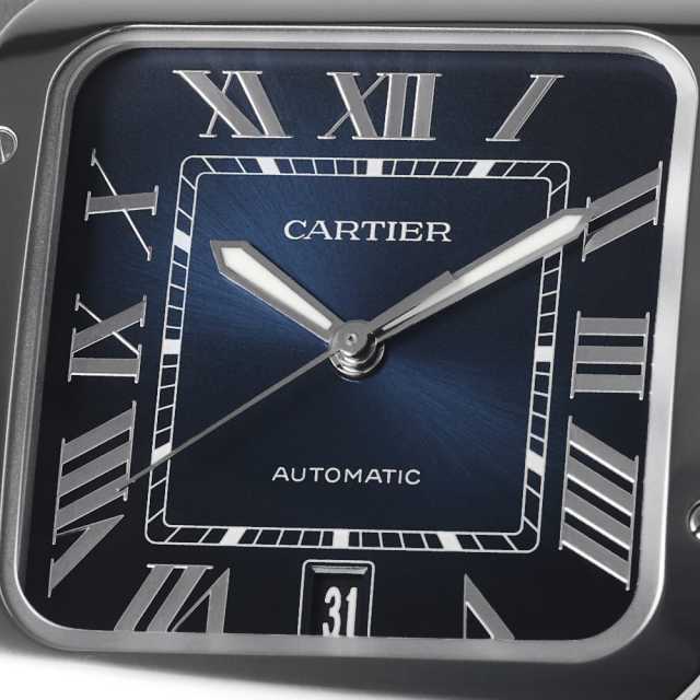 WSSA0030 ブルー Cartier（カルティエ）サントス ドゥ カルティエ LM
