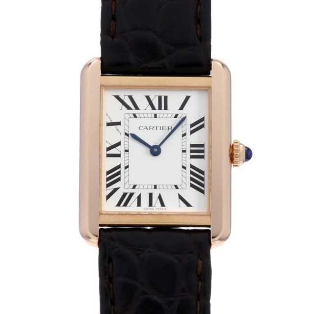 Bags&amp;Roses様お取り置き　新品同様　カルティエタンクソロ　SM 新品)CARTIER カルティエ タンク ソロ LM W5200025（商品ID
