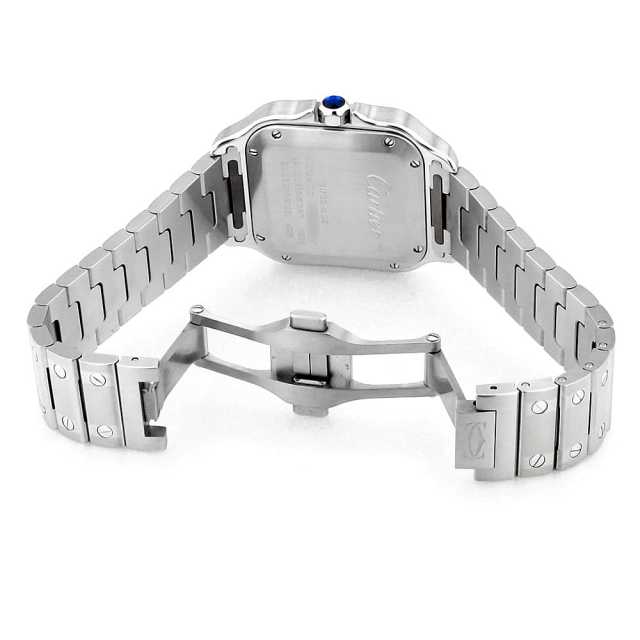 WSSA0063 ブルー Cartier（カルティエ）サントス ドゥ カルティエ MM