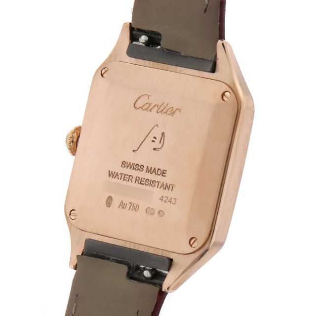 カルティエ サントス デュモン SM WJSA0017 レディース 中古 腕時計 WJSA0017 シルバー Cartier（カルティエ）サントス デュモン SM 中古