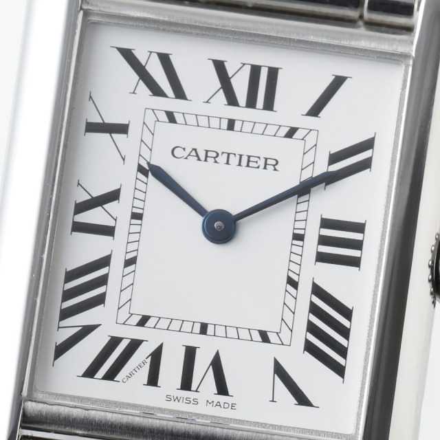 WSTA0052 シルバー Cartier（カルティエ）タンク マスト ウォッチ LM