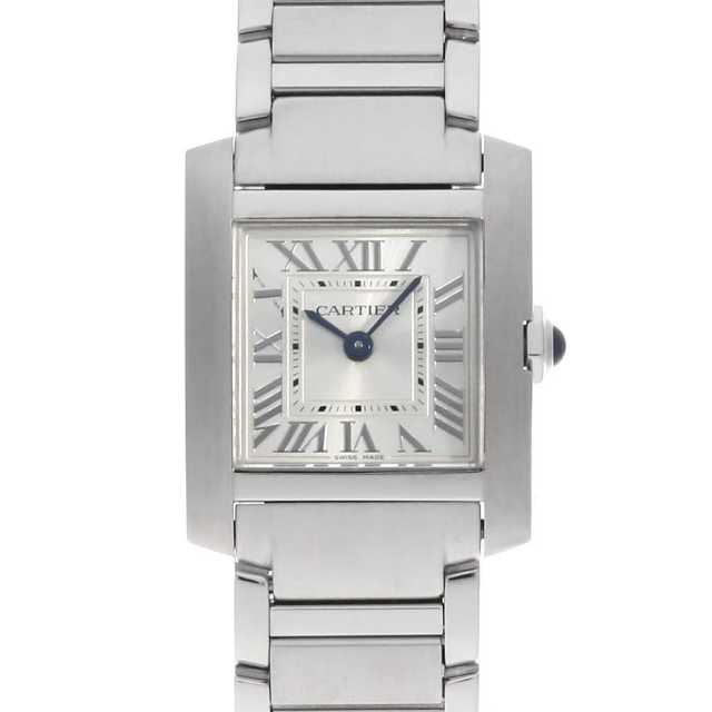 カルティエ タンクフランセーズ WSTA0065 レディース 中古