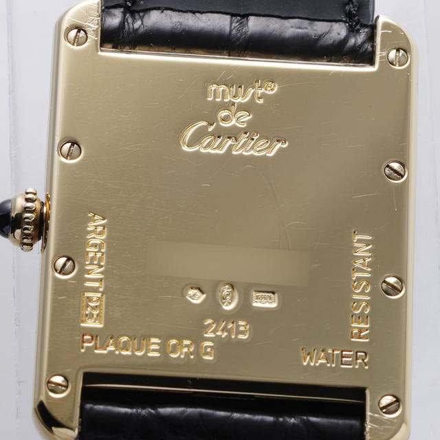 Cartier Mast Tank W1013754 Men's Used