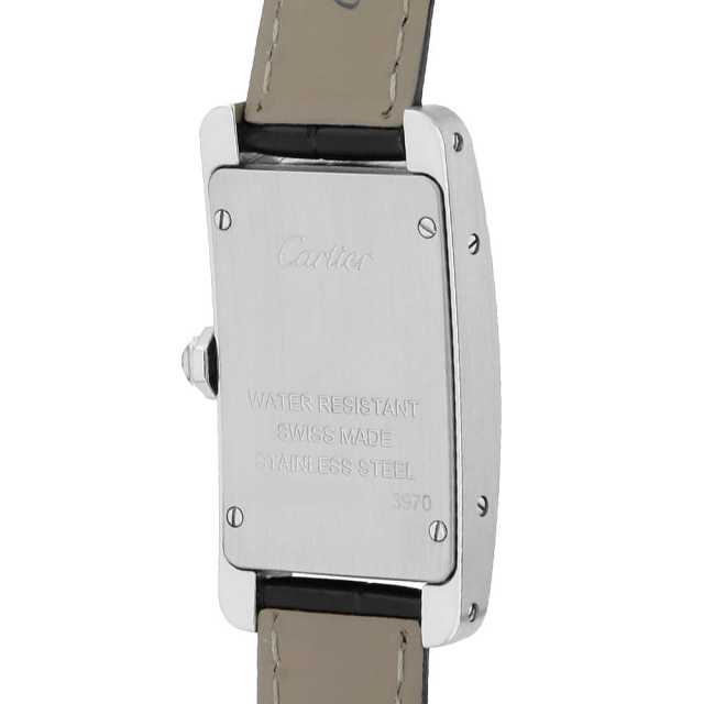 カルティエ タンクアメリカン WSTA0016 レディース 中古 腕時計 WSTA0016 シルバー Cartier（カルティエ）タンクアメリカン 中古