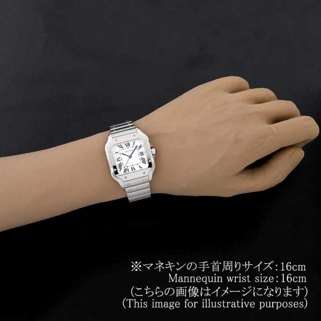 WSSA0029 シルバー Cartier（カルティエ）サントス ドゥ カルティエ MM