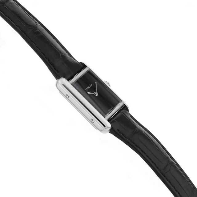 WSTA0071 ブラック Cartier（カルティエ）タンク マスト SM 中古