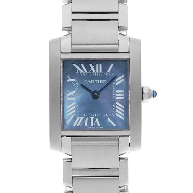 W51034Q3 ブルーシェル Cartier（カルティエ）タンクフランセーズ SM