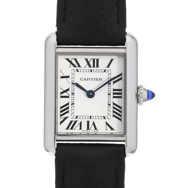 WSTA0042 シルバー Cartier（カルティエ）タンク マスト SM 中古