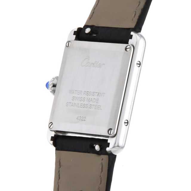 WSTA0042 シルバー Cartier（カルティエ）タンク マスト SM 中古