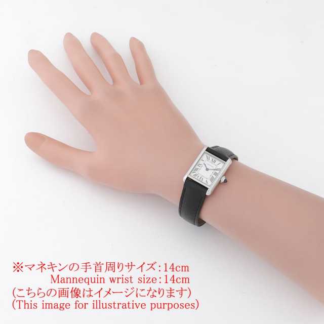 WSTA0042 シルバー Cartier（カルティエ）タンク マスト SM 中古