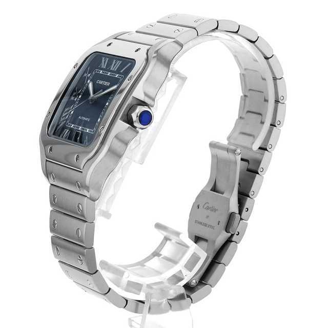 WSSA0030 ブルー Cartier（カルティエ）サントス ドゥ カルティエ LM