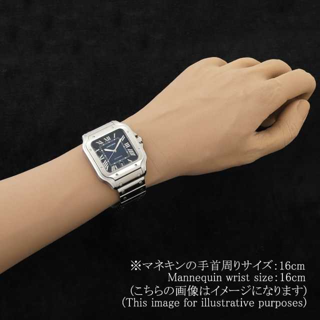 WSSA0030 ブルー Cartier（カルティエ）サントス ドゥ カルティエ LM