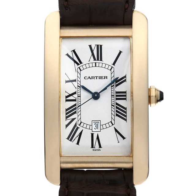 カルティエ タンクアメリカン W2603156 メンズ 中古