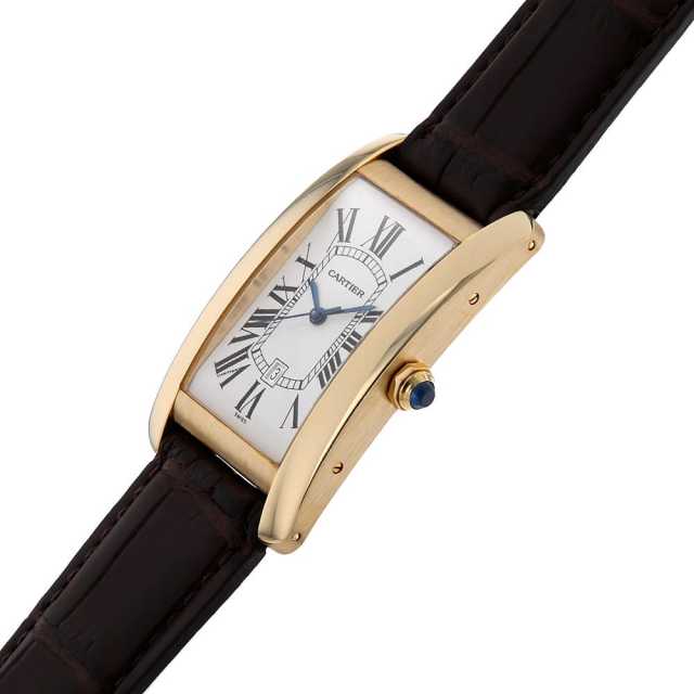 カルティエ タンクアメリカン W2603156 メンズ 中古