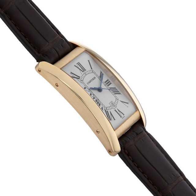 カルティエ タンクアメリカン W2603156 メンズ 中古
