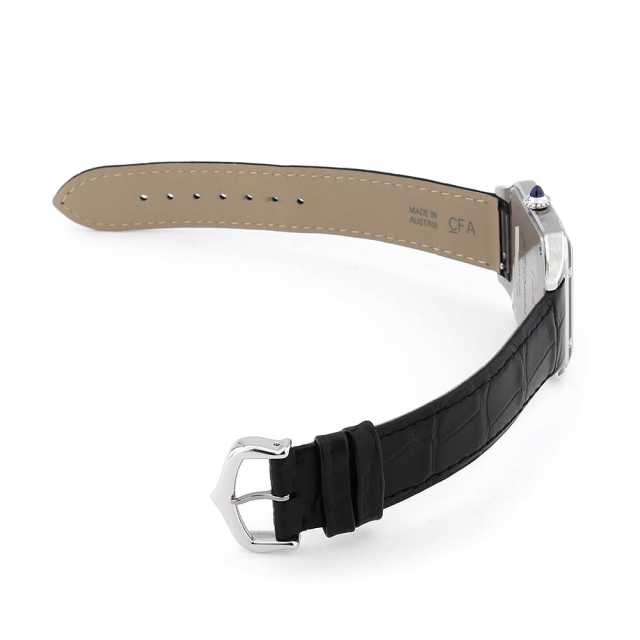WSSA0046 ブラック Cartier（カルティエ）サントス デュモン LM 中古