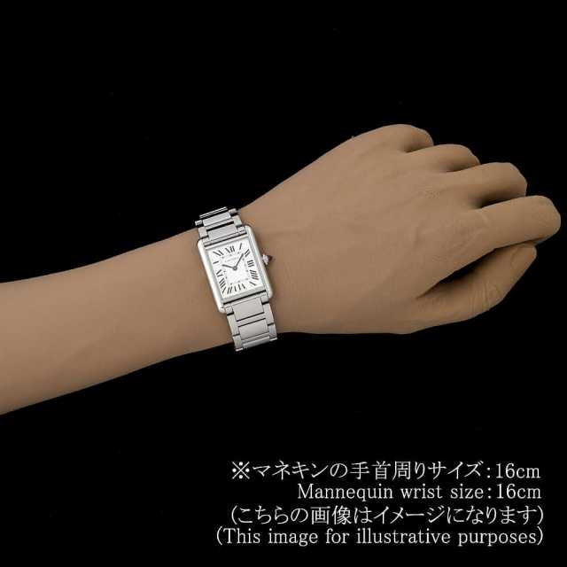 カルティエ Cartier 腕時計 タンク マスト LM WSTA0052 レクタンギュラー シルバー文字盤 SS クオーツアナログ 【箱・保付き】 【中古】 Cartier - カルティエ Cartier 腕時計 タンク マスト LM WSTA0052