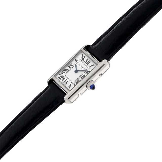 WSTA0042 シルバー Cartier（カルティエ）タンク マスト SM 中古