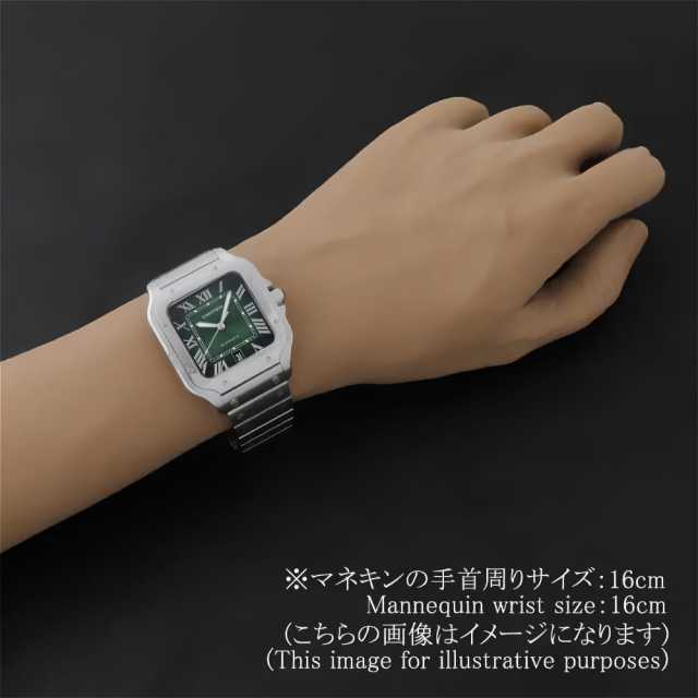 カルティエ Cartier サントス ドゥカルティエ LM WSSA0062 グリーン ステンレススチール 自動巻き メンズ 腕時計 WSSA0062 グリーン Cartier（カルティエ）サントス ドゥ カルティエ