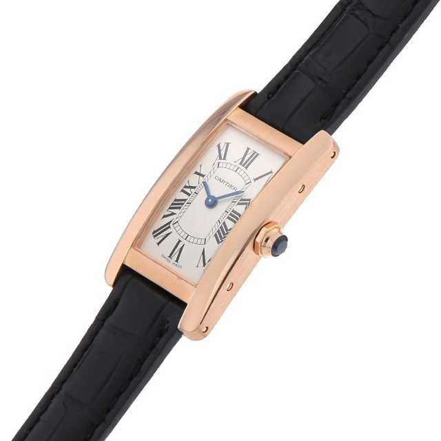 カルティエ タンクアメリカン W2607456 レディース 中古