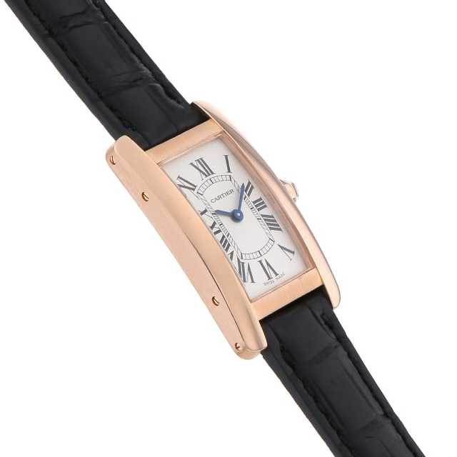 カルティエ タンクアメリカン W2607456 レディース 中古