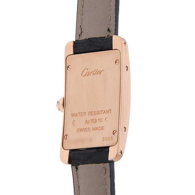 カルティエ タンクアメリカン W2607456 レディース 中古