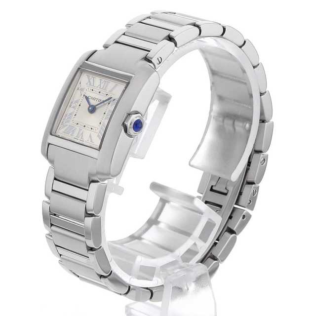 カルティエ タンクフランセーズ WSTA0065 レディース 中古
