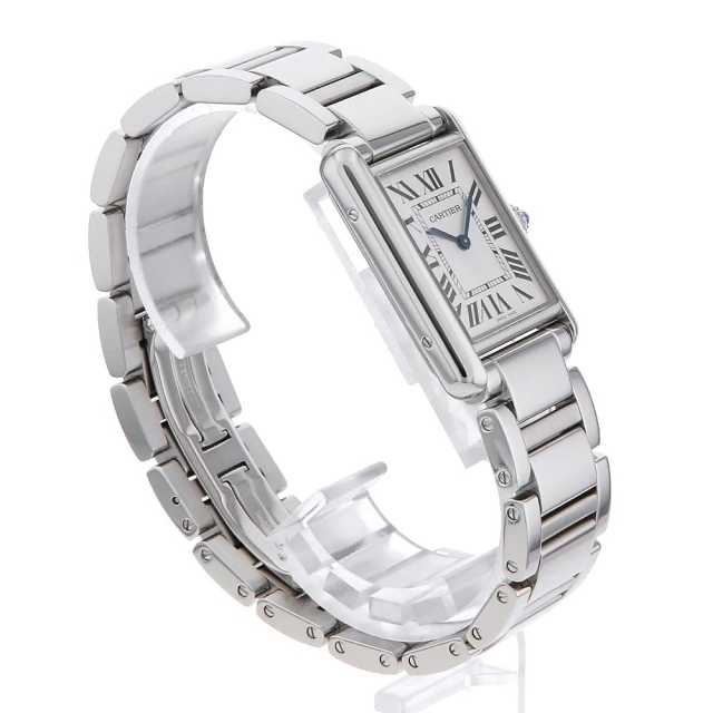 中古 カルティエ CARTIER WSTA0052 シルバー メンズ 腕時計 WSTA0052 シルバー Cartier（カルティエ）タンク マスト ウォッチ LM