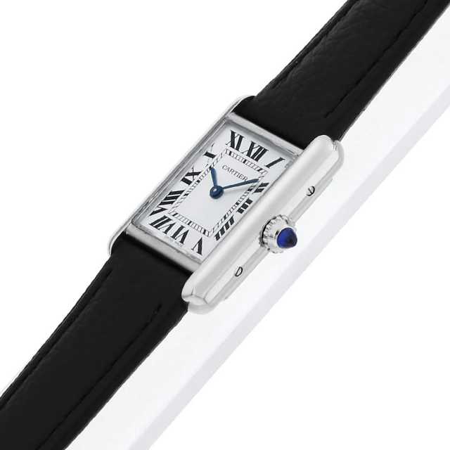 極美品 Cartier カルティエ マストタンク コマ 2個セット シルバー WSTA0042 シルバー Cartier（カルティエ）タンク マスト SM 中古