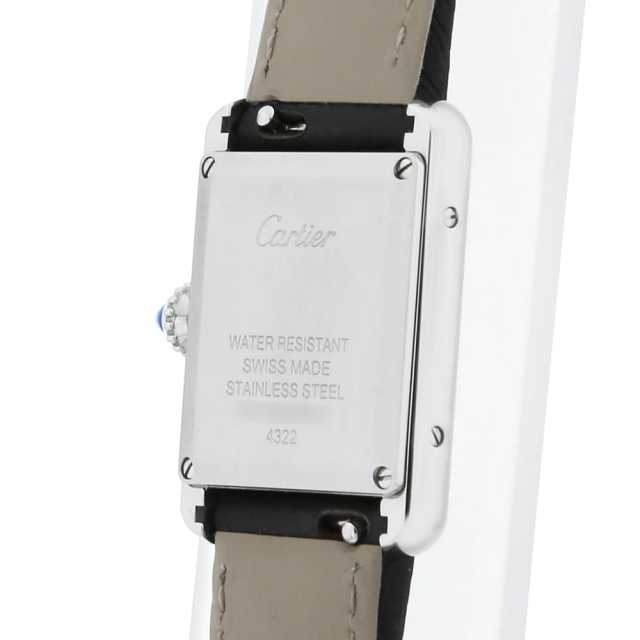WSTA0042 シルバー Cartier（カルティエ）タンク マスト SM 中古