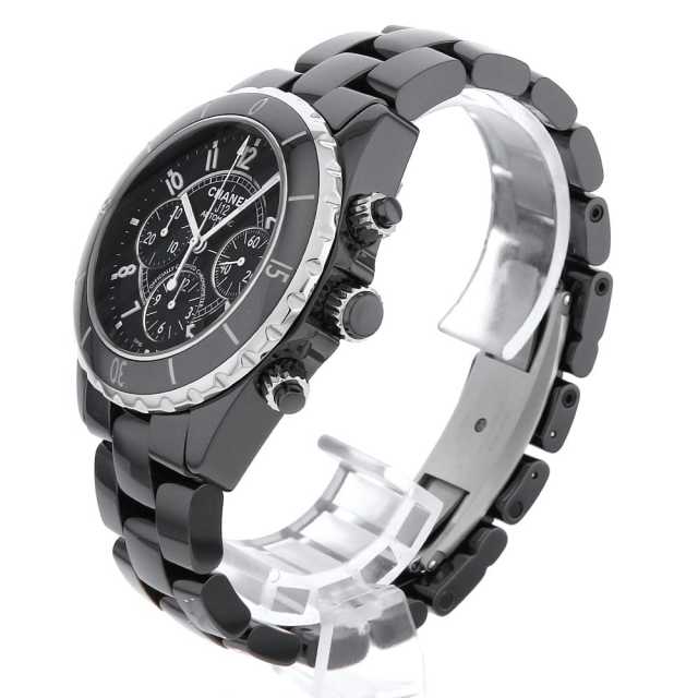 H0940 ブラック CHANEL（シャネル）J12 クロノグラフ 中古 | 東京