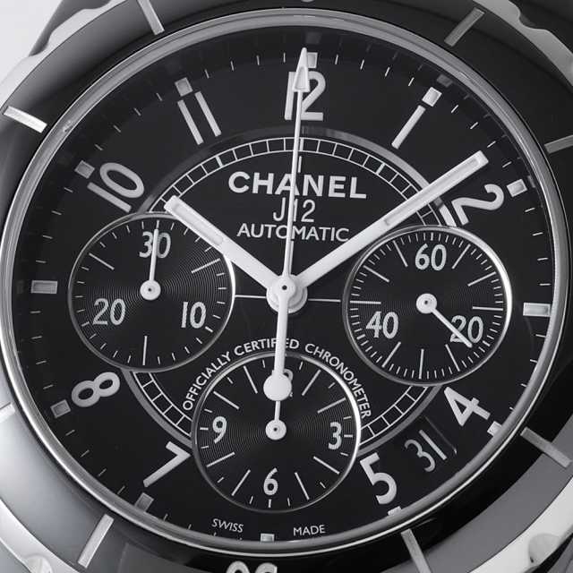 H0940 ブラック CHANEL（シャネル）J12 クロノグラフ 中古 | 東京