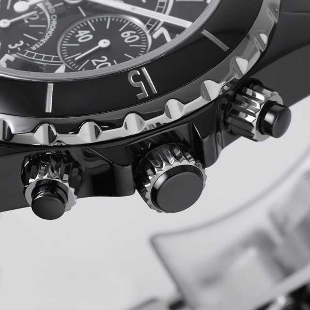 H0940 ブラック CHANEL（シャネル）J12 クロノグラフ 中古 | 東京
