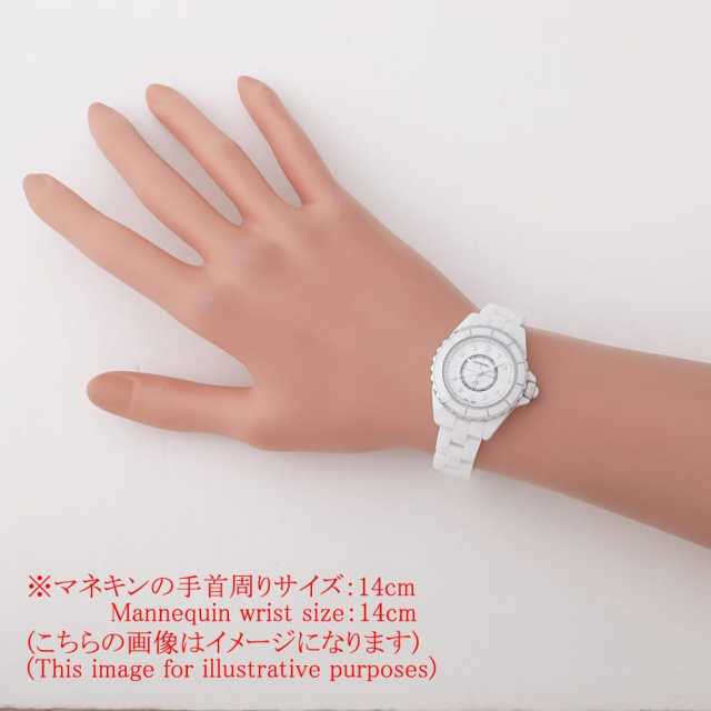 H2570 ホワイトシェル CHANEL（シャネル）J12 白セラミック 8Pダイヤ