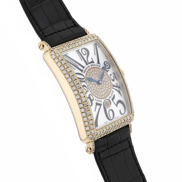 FRANCK MULLER LONG ISLAND 1150SC DT D 1P YG Men's Used