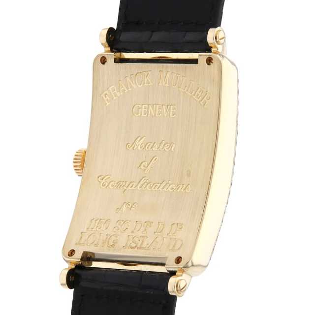 FRANCK MULLER LONG ISLAND 1150SC DT D 1P YG Men's Used