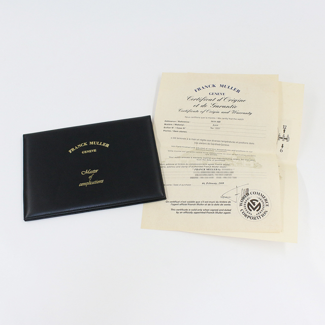 フランクミュラー マスターバンカー 5850MB OAC メンズ 中古