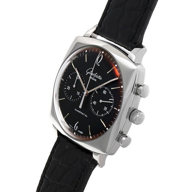 セネタ シックスティーズ スクエア クロノグラフ 39-34-02-32-04 サブ画像１