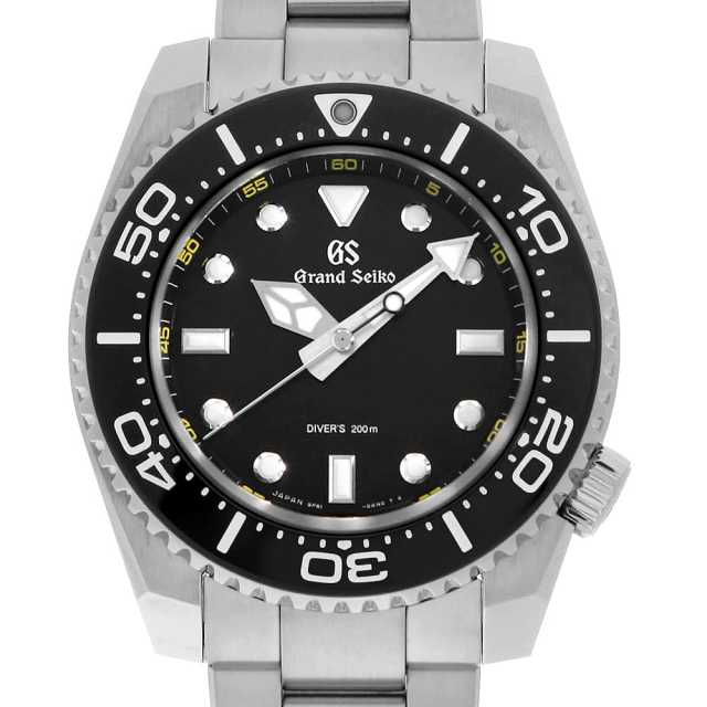 【稼動品】Grand Seiko ダイバーズウォッチ 黒　SBGX335 SBGX335 ブラック Grand Seiko（グランドセイコー）スポーツ