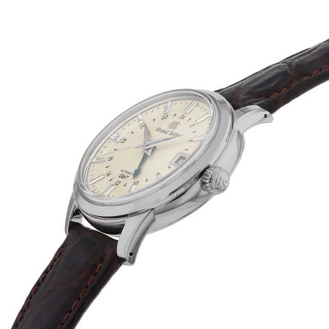 グランドセイコー エレガンスコレクション メカニカル GMT SBGM221 中古 メンズ