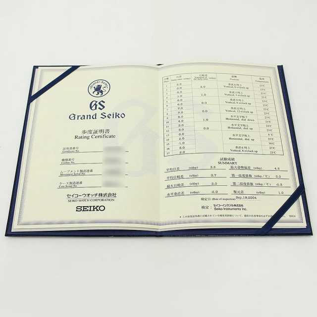 グランドセイコー メカニカル SBGW001 メンズ 中古