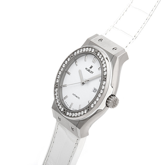 クラシック フュージョン チタニウム ホワイトダイヤモンド 542.NE.2010.LR.1204 サブ画像１