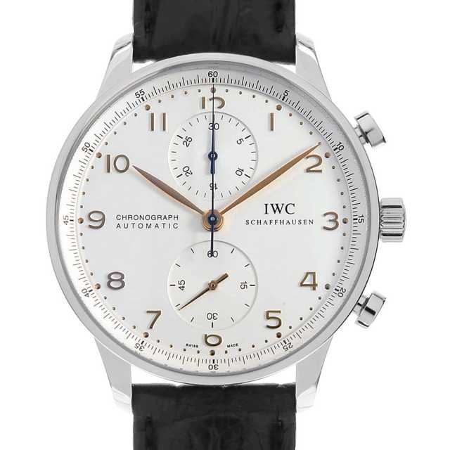 美品 IWC ポルトギーゼ クロノグラフ IW371401 メンズ IW371401 シルバー IWC ポルトギーゼ クロノグラフ 中古 | 東京・大阪