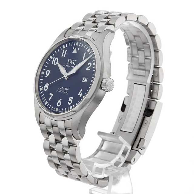 IW327016 ブルー IWC パイロットウォッチ マーク18 プティ