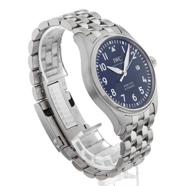 IW327016 ブルー IWC パイロットウォッチ マーク18 プティプランス