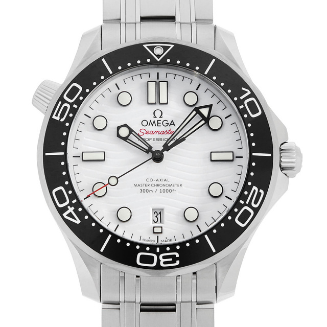 210.30.42.20.04.001 ホワイト OMEGA（オメガ）シーマスター  