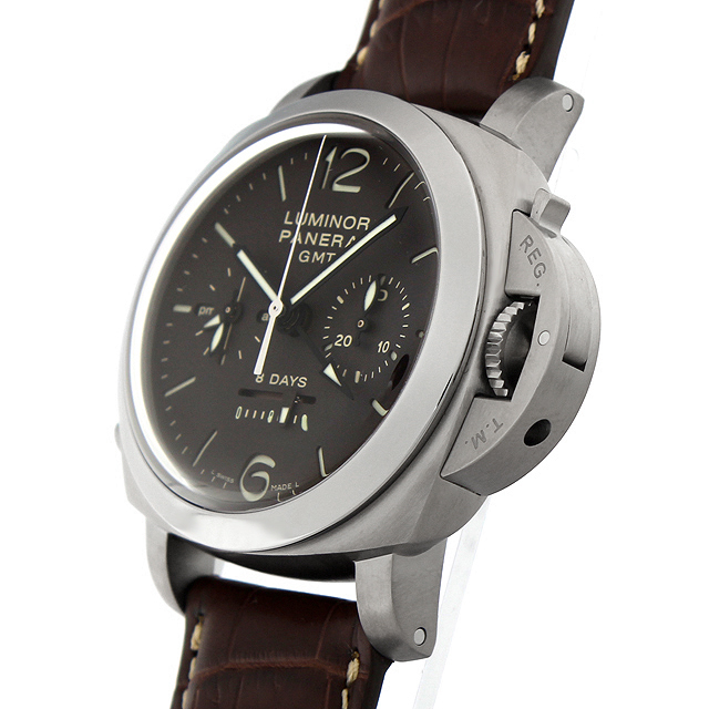 ルミノール1950 クロノ モノプルサンテ 8DAYS GMT チタニオ PAM00311 サブ画像１